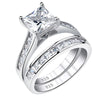 RegalSpark™ 2 Pieces Classic Wedding Rings Set by SplendidShine™