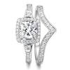 EternalWish™ 925 Silver Bridal Rings Set - SplendidShine™