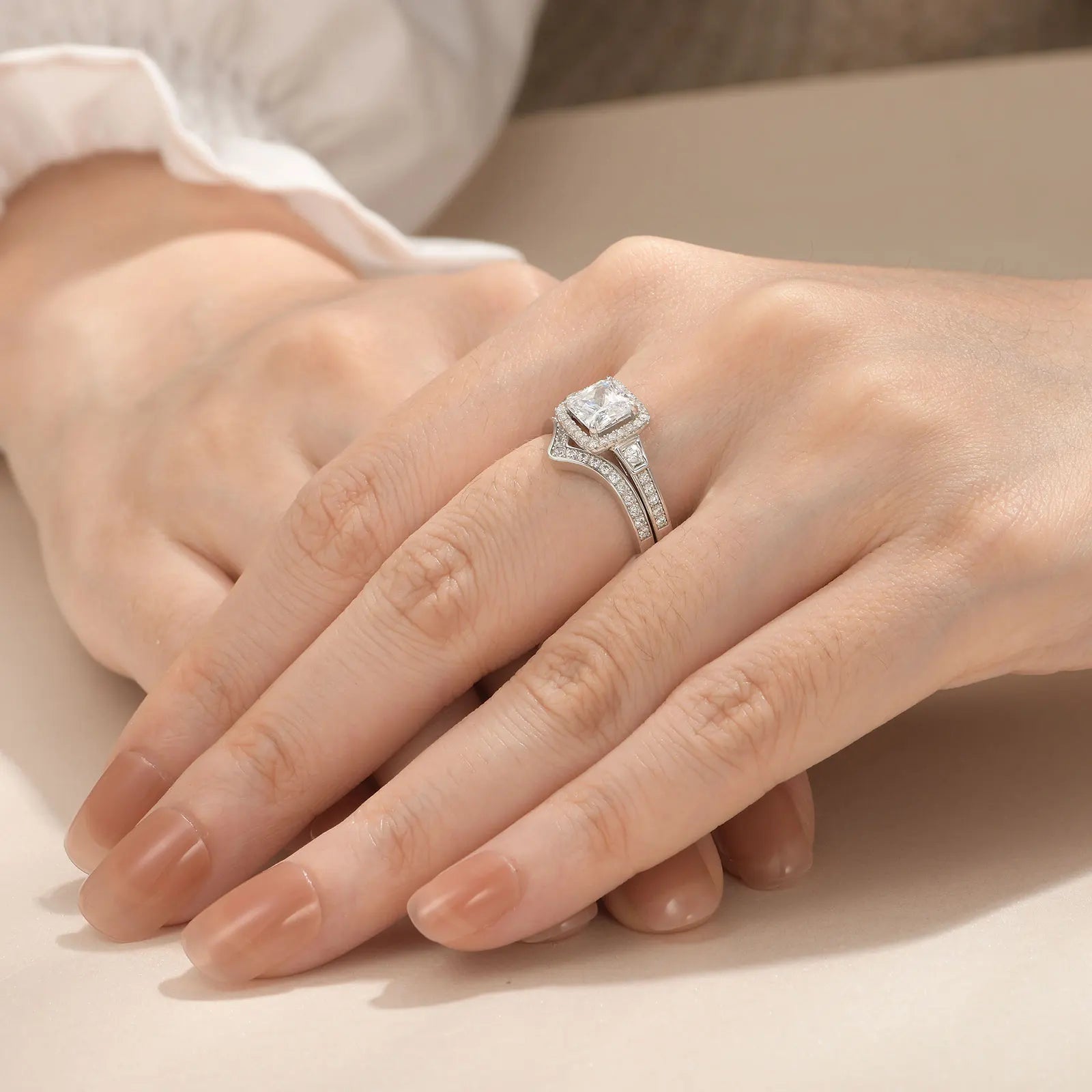 EternalWish™ 925 Silver Bridal Rings Set - SplendidShine™